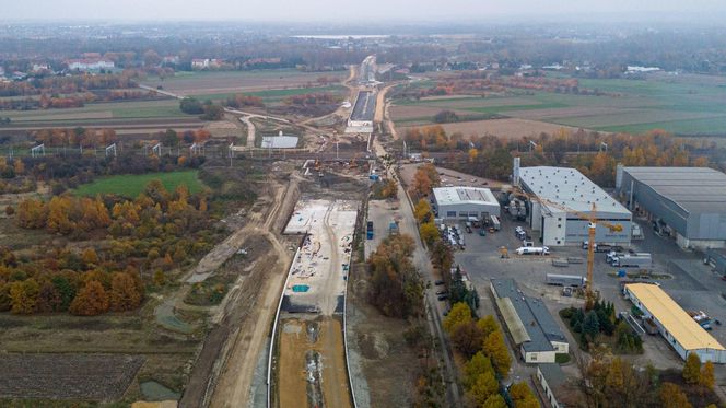 Budowa obwodnicy Oświęcimia. To DK 44, która połączy się z ekspresową S1