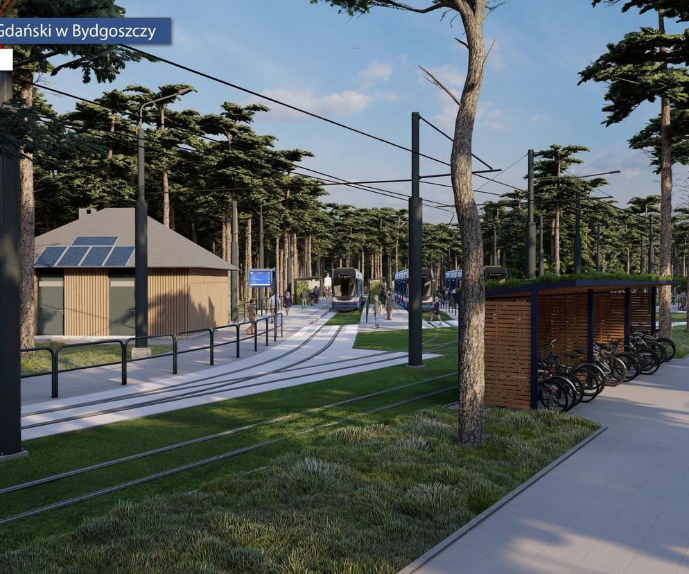 Tak po modernizacji będzie wyglądała pętla tramwajowa w Lesie Gdańskim! 