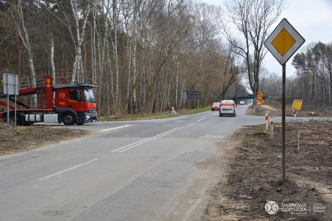 Kolizyjne skrzyżowanie w Dąbrowie Górniczej zamieni się w rondo