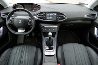 Peugeot 308 - wnętrze