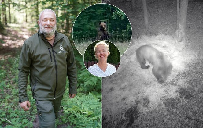 W Puszczy Knyszyńskiej pojawił się niedźwiedź. Ludzie się boją
