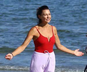 Anna Popek pracuje w zimnym morzu