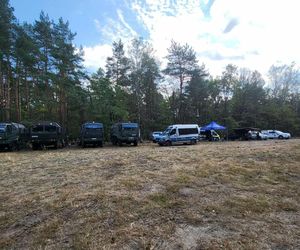 Poszukiwania drona w Warszawie (12.09.2025)