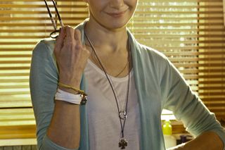 Małgorzata Kożuchowska na planie Rodzinka.pl