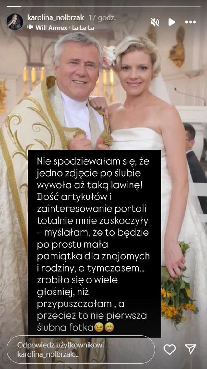 Karolina Nolbrzak i Włodzimierz Matuszak