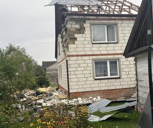 Małżeństwo ze wsi Wyryki dostało już pierwsze pieniądze od państwa. Czekamy na oficjalne oszacowanie strat