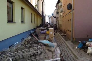 Powódź w Polsce 2024. Warszawska Brygada Pancerna pokazała skalę zniszczeń w Głuchołazach [ZDJĘCIA].