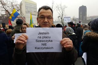 Mieszkańcy Katowic bronią placu Szewczyka