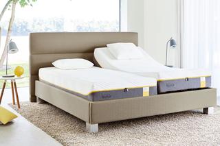 Materac: regulowany stelaż łóżka