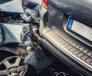 Wypadek lawety na autostradzie pod Wrocławiem. Są utrudnienia