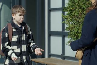 Barwy szczęścia, odcinek 3046. Kasia (Katarzyna Glinka), Ksawery (Bartosz Gruchot)