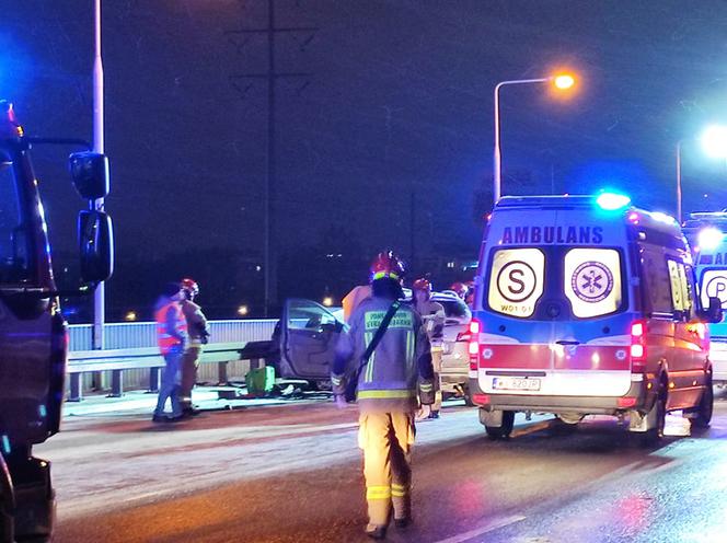 Koszmarny wypadek na moście Gdańskim