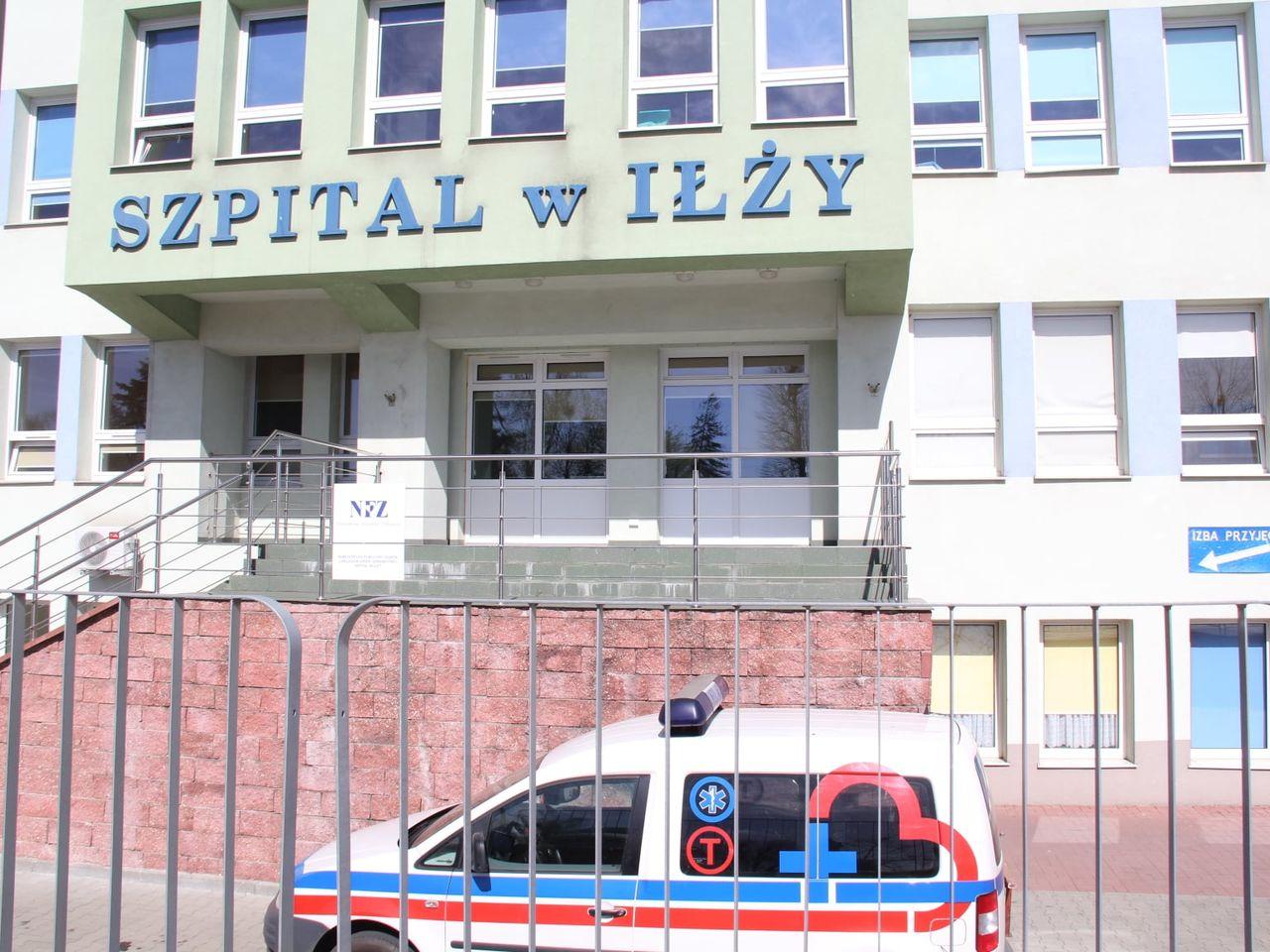 Szpital w Iłży przyjmie mniej zakażonych pacjentów. Jest decyzja wojewody