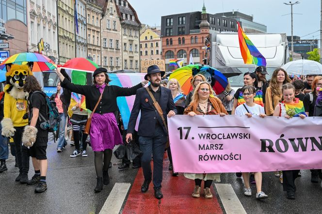Wrocław. Ulicami miasta przeszedł 17. Marsz Równości