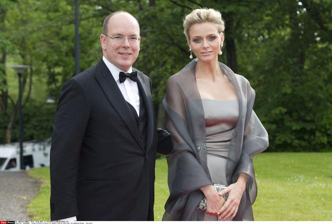 Książę Albert z Monako z Charlene Wittstock
