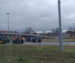 Protest rolników we Wrocławiu. Strajk wymyka się spod kontroli. Urząd Wojewódzki obrzucany jajkami