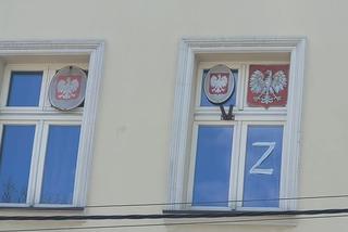 Flaga Rosji i Z w oknie! Takie obrazki na 9 maja w Chorzowie. Wielki skandal
