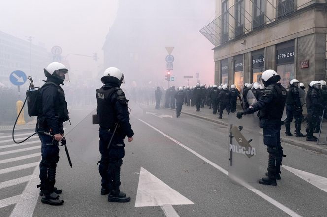 Największe zadymy na Marszu Niepodległości