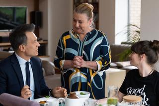 Na dobre i na złe, odc. 879: Andrzej Falkowicz (Michał Żebrowski), Jadzia (Aldona Jankowska), Matylda (Amelia Czaja)