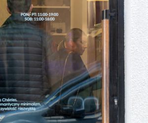 Pierwsza dama w eleganckim butiku