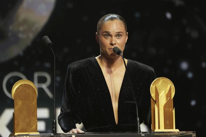 Ewa Pajor na gali Złotej Piłki 2025