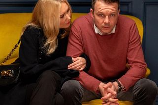 Barwy szczęścia, odcinek 3040: Karolina (Marta Dąbrowska), Bruno (Lesław Żurek)