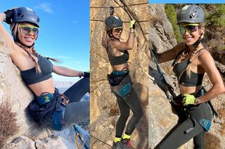 Nowa pasja Dody. Wspina się i wypina. Te zdjęcia mrożą krew w żyłach