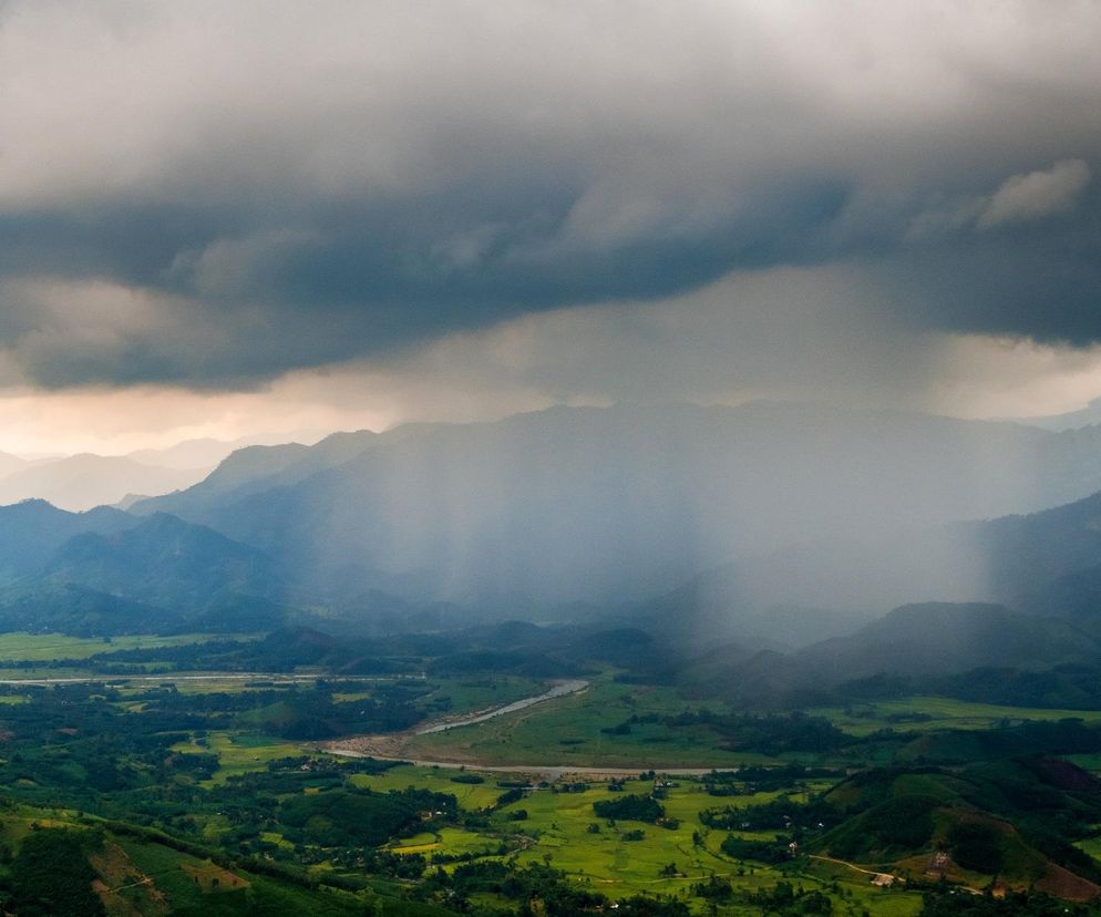 Opady deszczu w Polsce