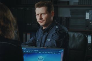 M jak miłość odc. 1870. Adam Karski (Patryk Szwichtenberg), Natalka (Dominika Suchecka)