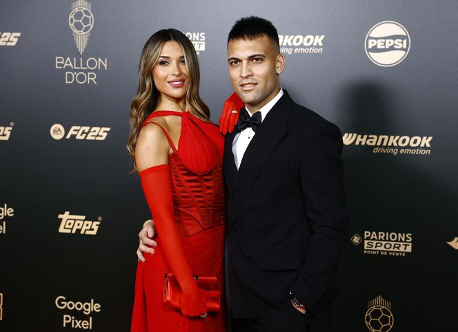 Lautaro Martinez z partnerką