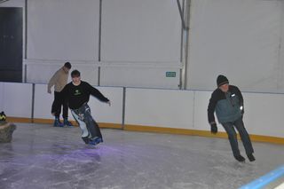 Lodowisko na Telegrafie w Kielcach. Grudzień 2024