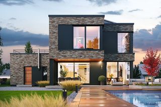 Domy z dachem czterospadowym