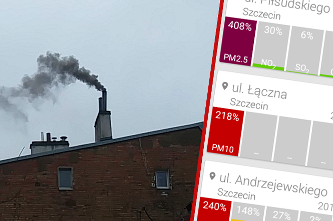 Zanieczyszczenie powietrza w Szczecinie