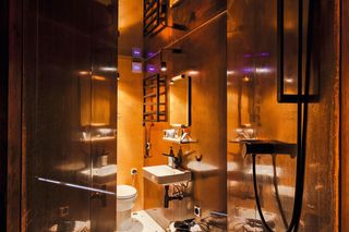 Mobilne łazienki w hotelu Autor Rooms