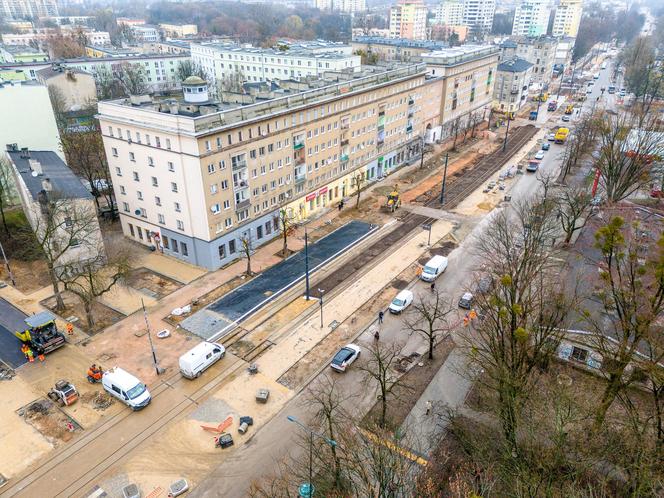 Dobiega końca remont ul. Wojska Polskiego w Łodzi