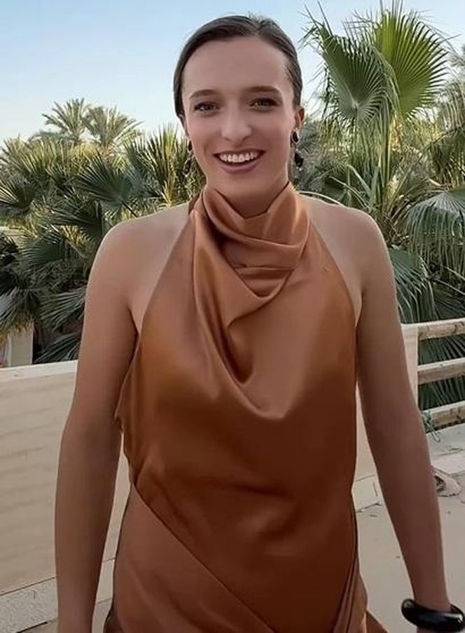 Iga Świątek jak gwiazda Hollywood