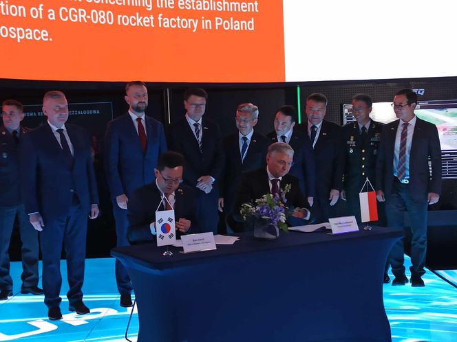 Polska Grupa WB i Hanwha Aerospace zacieśniają współpracę. Fabryka rakiet CGR-080 w Polsce staje się faktem