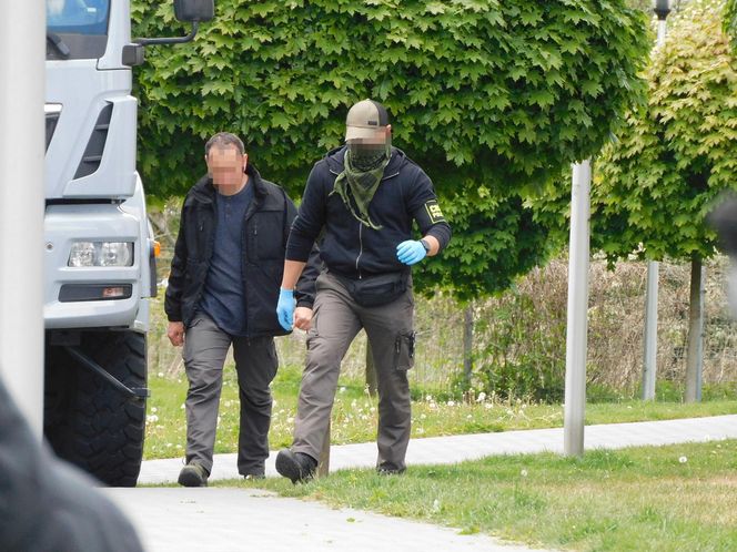 Wielka akcja CBŚP. Zatrzymany Białorusin, materiały wybuchowe w mieszkaniu