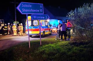 Powiat miński: dwie osoby ranne w wypadku w miejscowości Wola Polska