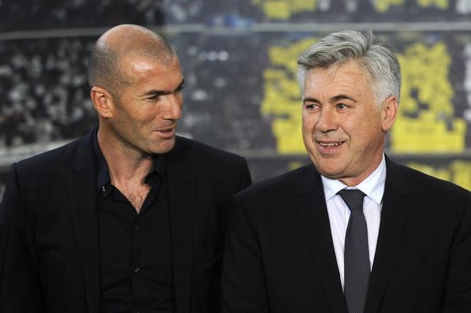 Zinedine Zidane i Carlo Ancelotti, Real Madryt