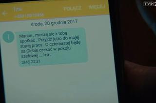 M jak miłość, odcinek 1365. Sms Izy do Marcina