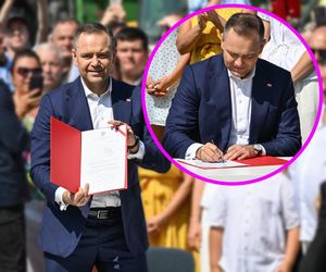 Nawrocki podpisał projekt ochrony polskiej wsi