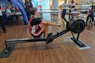 Wiosłowanie dla WOŚP w Szczecinie