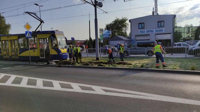 Tramwaj wykoleił się na nowej trasie w Toruniu