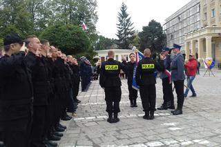 Ślubowanie nowych policjantów z Lubelszczyzny