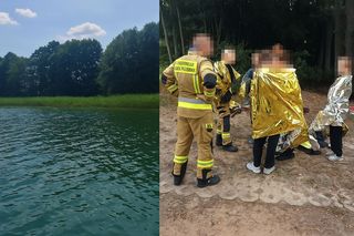Wypadek na Jeziorze Białym. Żaglówka z uczestnikami kolonii przewróciła się podczas rejsu