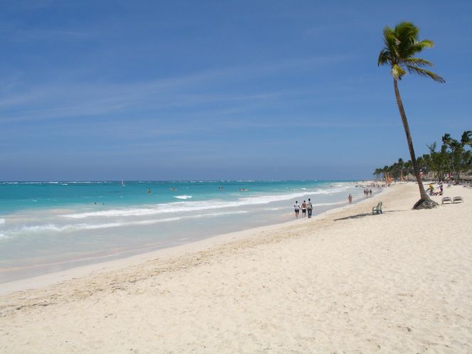 7. miejsce - Plaża Bavaro w miejscowości Punta Cana na Dominikanie