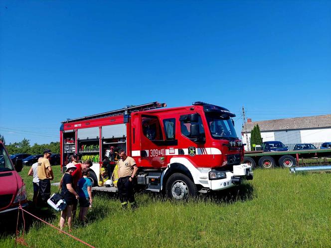 Wyjątkowy Dzień Dziecka w podbydgoskiej wsi. Wpadł nawet starosta bydgoski z najbliższymi