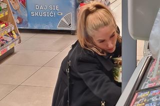 Ida Nowakowska na nocnych zakupach