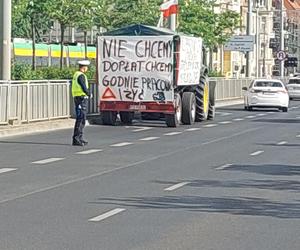 Protest rolników w Poznaniu